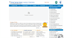 Desktop Screenshot of packaging-solutionsindia.com